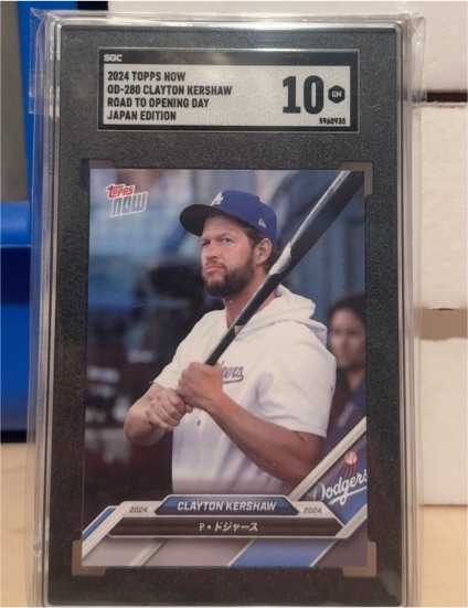 2024 Topps Now Road To Opening Day #OD-280 Clayton Kershaw — front