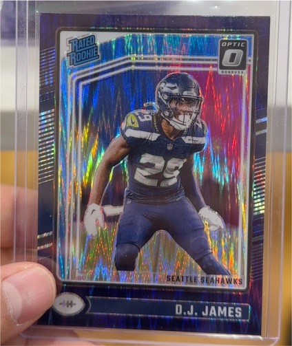 2024 Panini Donruss Optic #222 D.J. James — front
