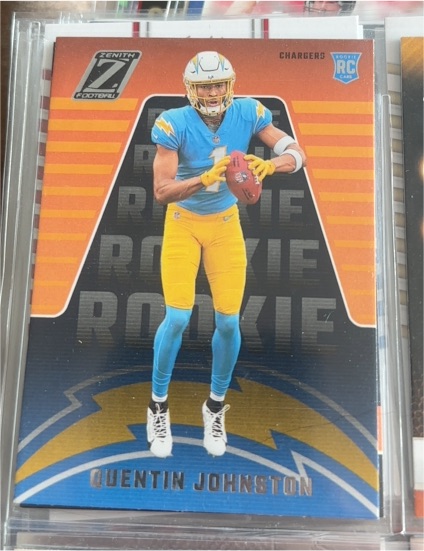 2023 Panini Zenith #175 Quentin Johnston — front