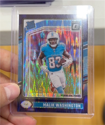 2024 Panini Donruss Optic #272 Malik Washington — front