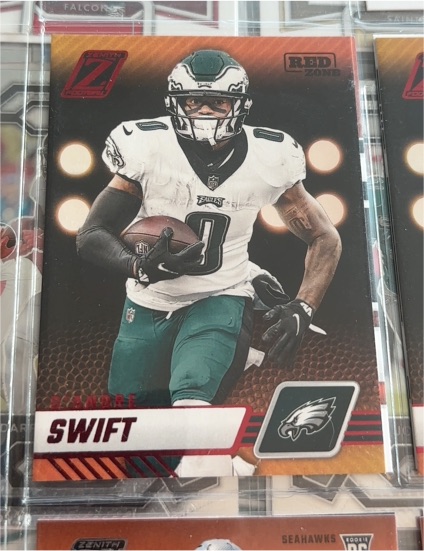 2023 Panini Zenith Red Zone #80 D'Andre Swift — front
