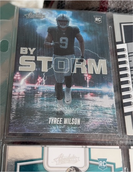 2023 Panini Absolute #BST-5 Tyree Wilson By Storm — front