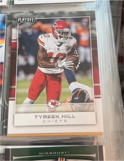 2017 Panini Playoff #43 Tyreek Hill — front