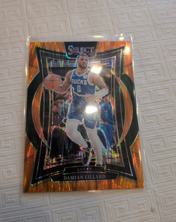 2024-25 Panini Select #55 Damian Lillard — front