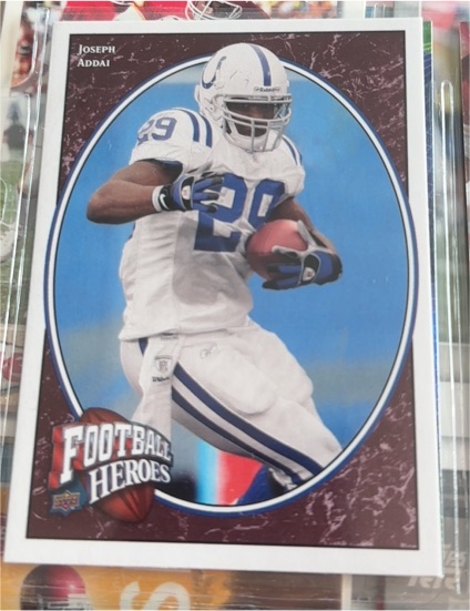 2008 Upper Deck Heroes #50 Joseph Addai — front