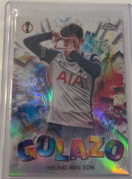 2024 Topps Chrome UEFA Club Competitions Golazo #GZ-1 Heung-Min Son — front