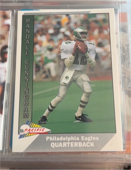 1991 Pacific #385 Randall Cunningham — front