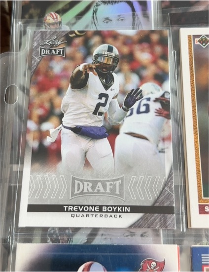 2016 Leaf Draft #85 Trevone Boykin — front