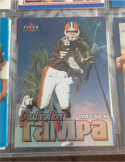 2000 Fleer Mystique #4DT Tim Couch Destination Tampa — front