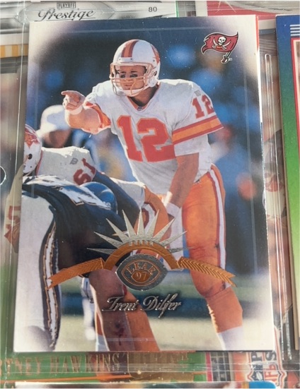 1997 Leaf #19 Trent Dilfer — front