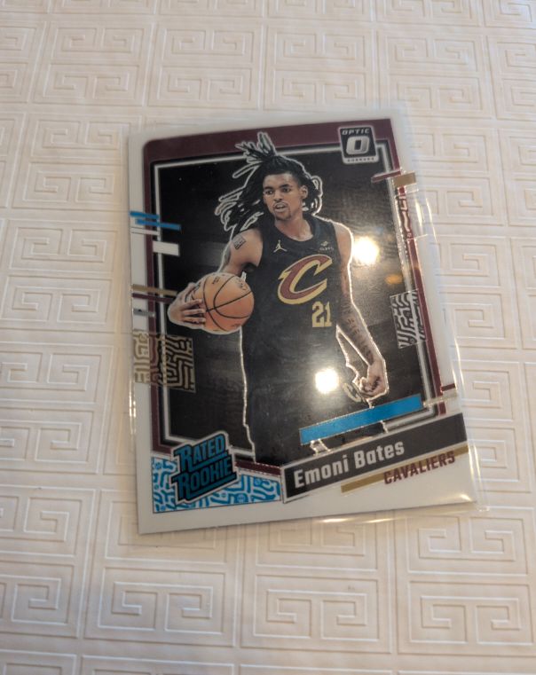 2023-24 Panini Donruss Optic #241 Emoni Bates — front