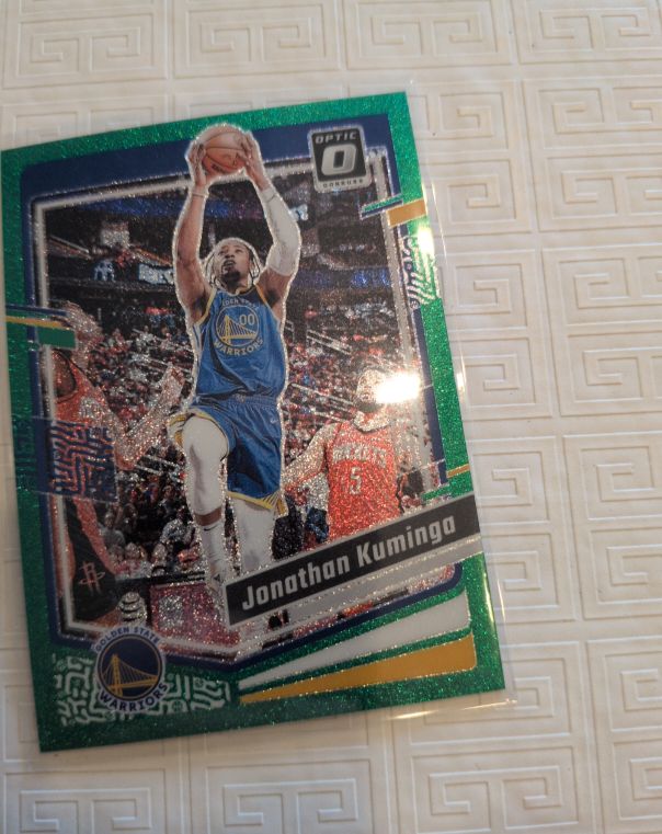 2023-24 Panini Donruss Optic #143 Jonathan Kuminga — front