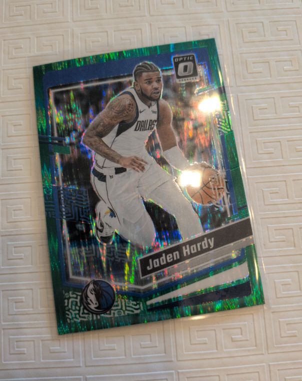 2023-24 Donruss Optic #55 Jaden Hardy — front
