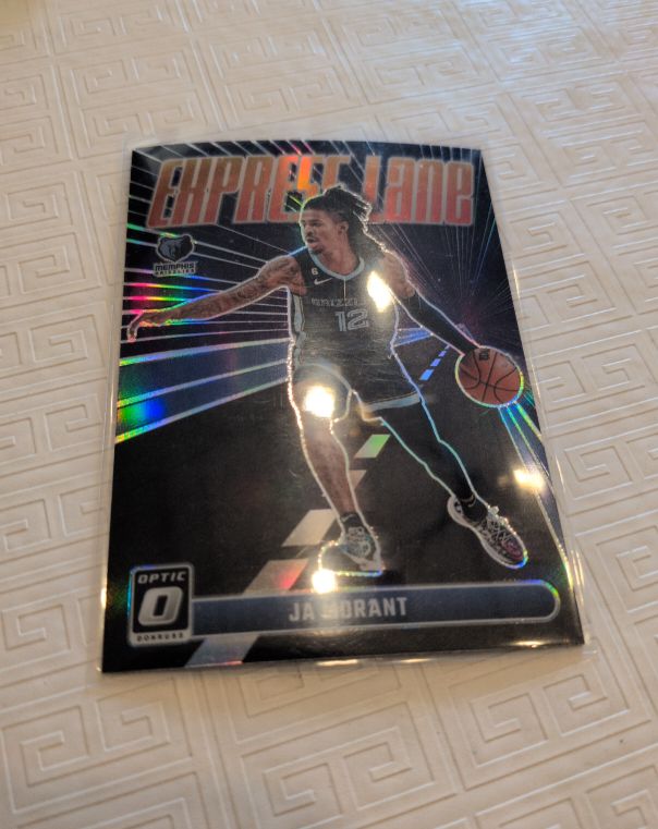 2023-24 Panini Donruss Optic #17 Ja Morant Express Lane — front