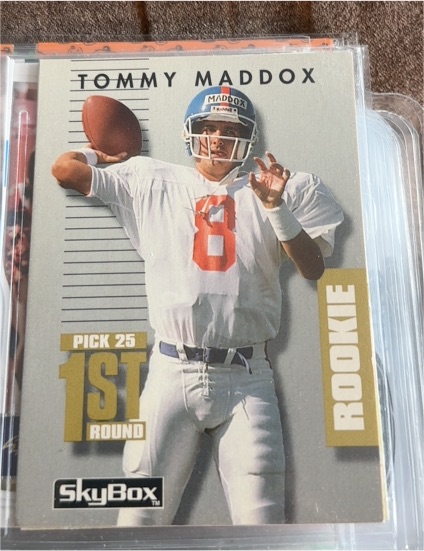 1992 SkyBox Prime Time #166 Tommy Maddox — front