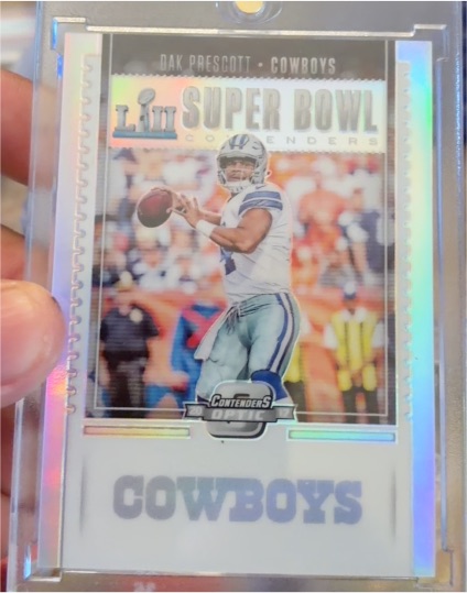 2017 Panini Contenders Optic #SB-11 Dak Prescott — front
