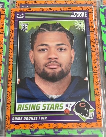 2024 Panini Score-A-Treat #44 Rome Odunze Rising Stars — front