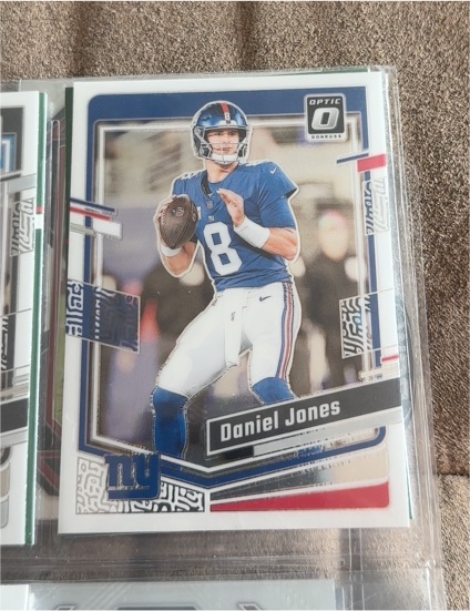 2023 Donruss Optic #141 Daniel Jones — front