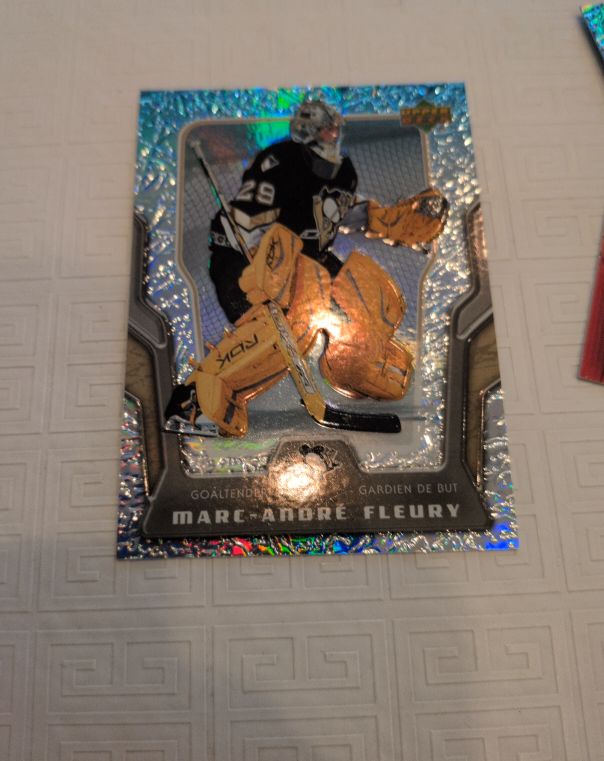 2007 Upper Deck McDonald's Marc-Andre Fleury — front