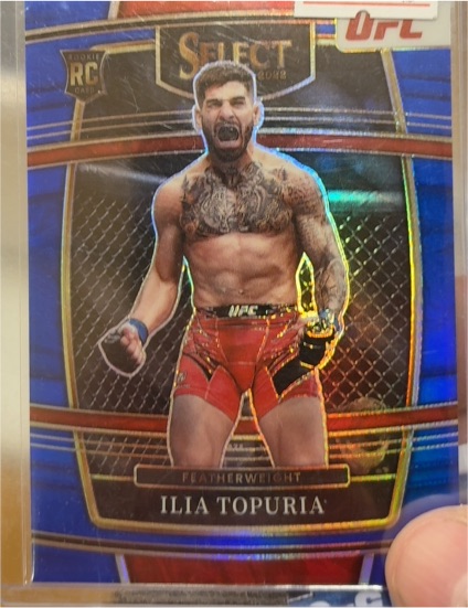 2022 Panini Select UFC #23 Ilia Topuria — front