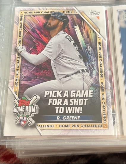 2023 Topps Home Run Challenge #HRC-24 Riley Greene — front
