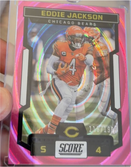 2023 Panini Score #S4 Eddie Jackson — front
