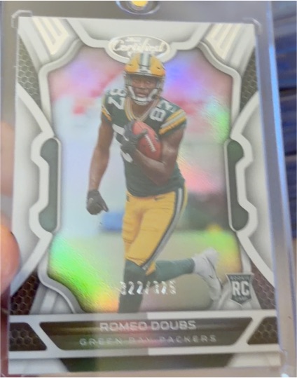 2022 Panini Certified #134 Romeo Doubs — front