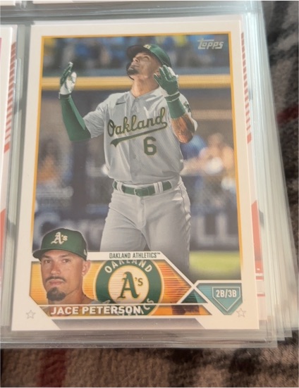 2023 Topps Series 2 #619 Jace Peterson — front