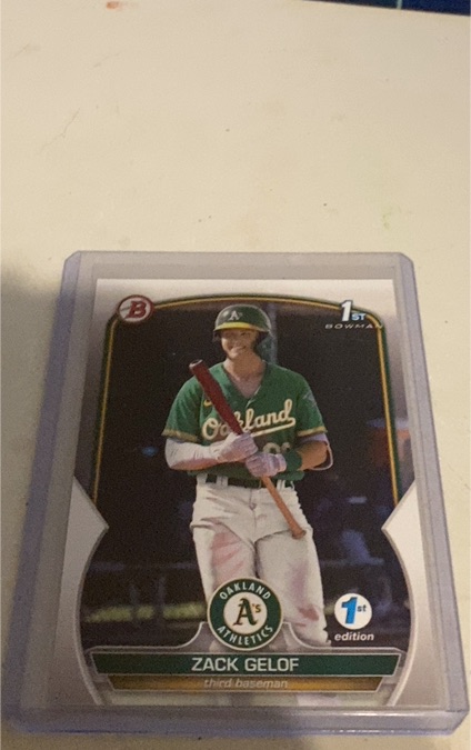 2023 Bowman #BP-1 Zack Gelof — front