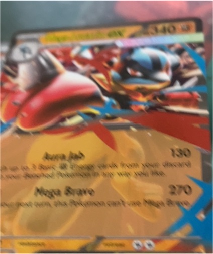 2025 Pokémon Mega Evolution #077 Mega Lucario ex — front