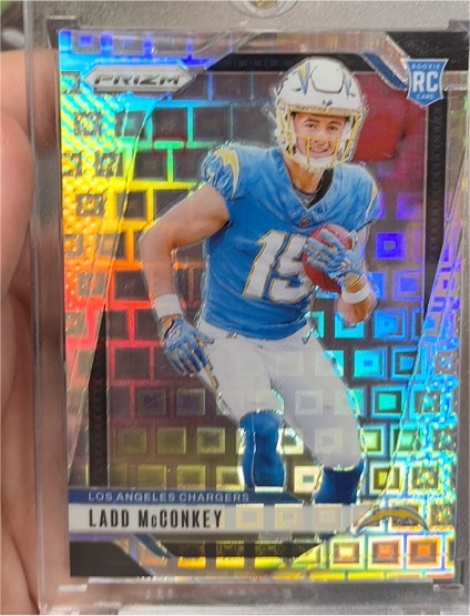 2024 Panini Prizm #365 Ladd McConkey — front