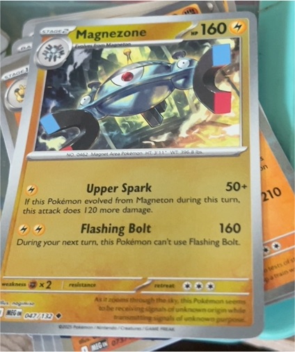 2025 Pokemon TCG Mega Evolution #047 Magnezone — front