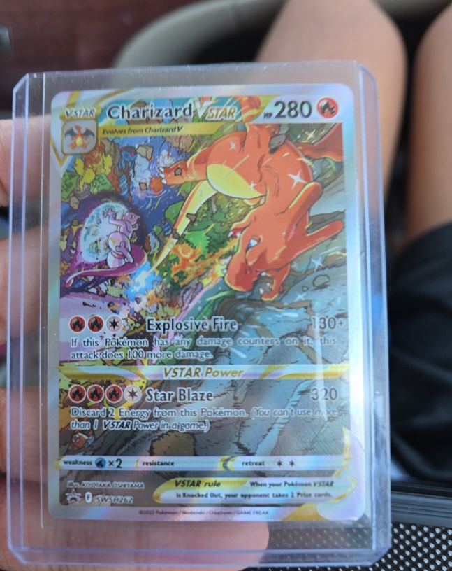 2022 Pokemon SWSH Black Star Promo #262 Charizard VSTAR — front