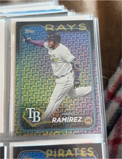 2024 Topps Series 1 #256 Harold Ramirez — front
