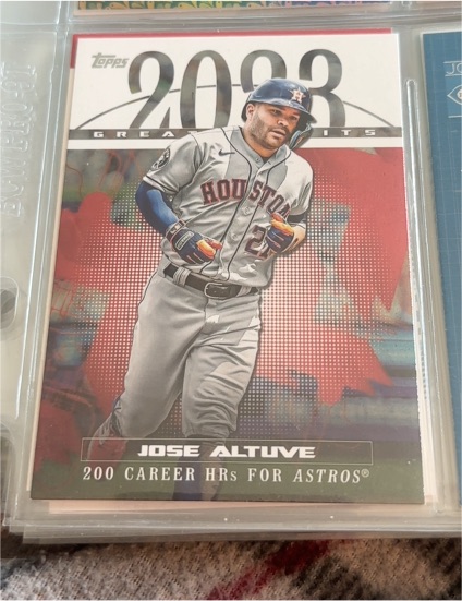 2024 Topps Series 1 2023 Greatest Hits #23GH-10 Jose Altuve — front
