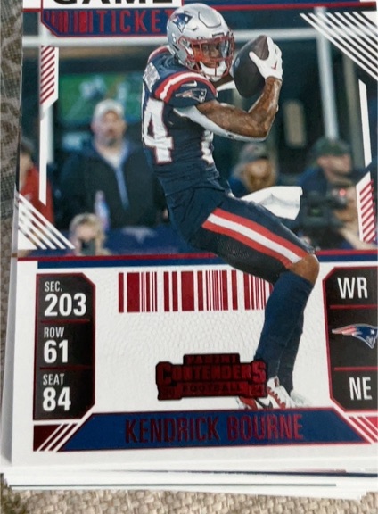 2024 Panini Contenders #69 Kendrick Bourne — front