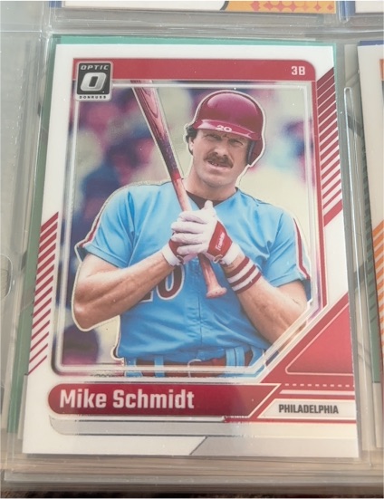 2024 Panini Donruss Optic #31 Mike Schmidt — front