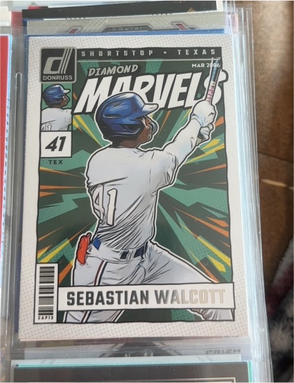 2024 Donruss Diamond Marvels #18 Sebastian Walcott — front
