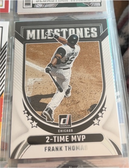 2024 Donruss Milestones #12 Frank Thomas — front