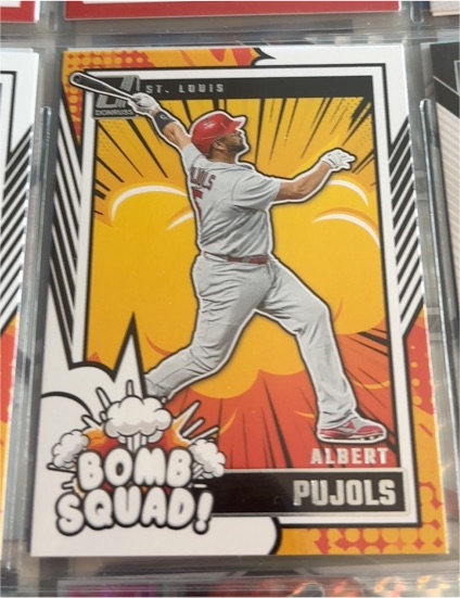2024 Panini Donruss Bomb Squad #7 Albert Pujols — front