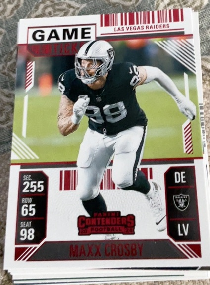 2024 Panini Contenders #52 Maxx Crosby — front