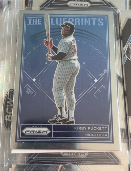 2023 Panini Prizm The Blueprints #TB17 Kirby Puckett — front