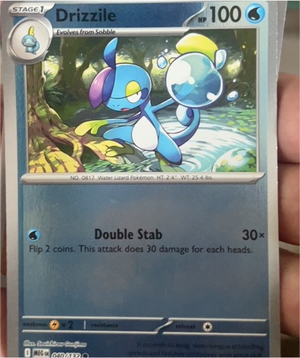 2021 Pokémon ME01 #040 Drizzile — front