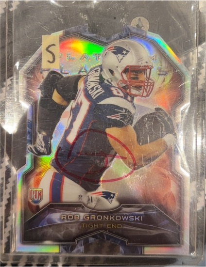 2014 Topps Platinum #S Rob Gronkowski — front