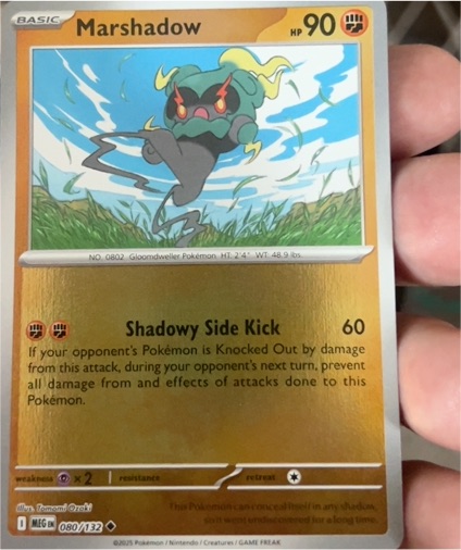 2025 Pokémon Mega Evolution #080 Marshadow — front