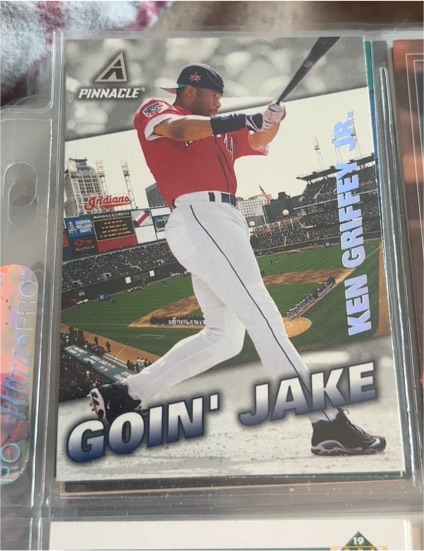1998 Pinnacle #193 Ken Griffey Jr. Goin' Jake — front