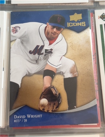 2009 Upper Deck Icons #32 David Wright — front