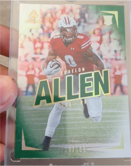 2024 Panini Luminance #167 Braelon Allen — front