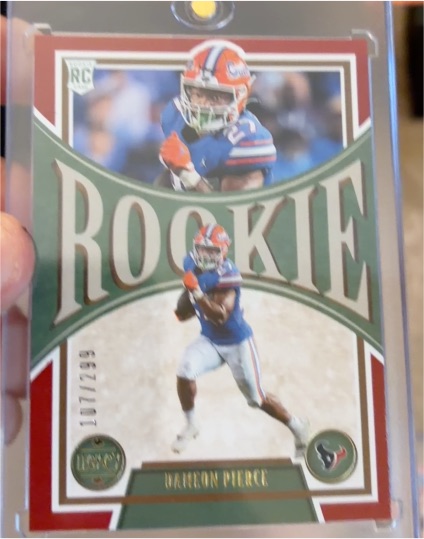 2022 Panini Legacy #198 Dameon Pierce — front