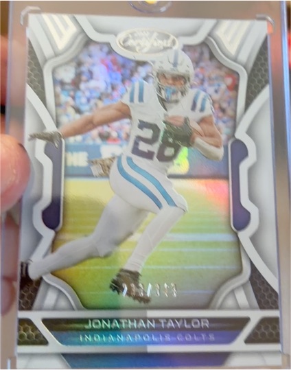 2022 Panini Certified #41 Jonathan Taylor — front
